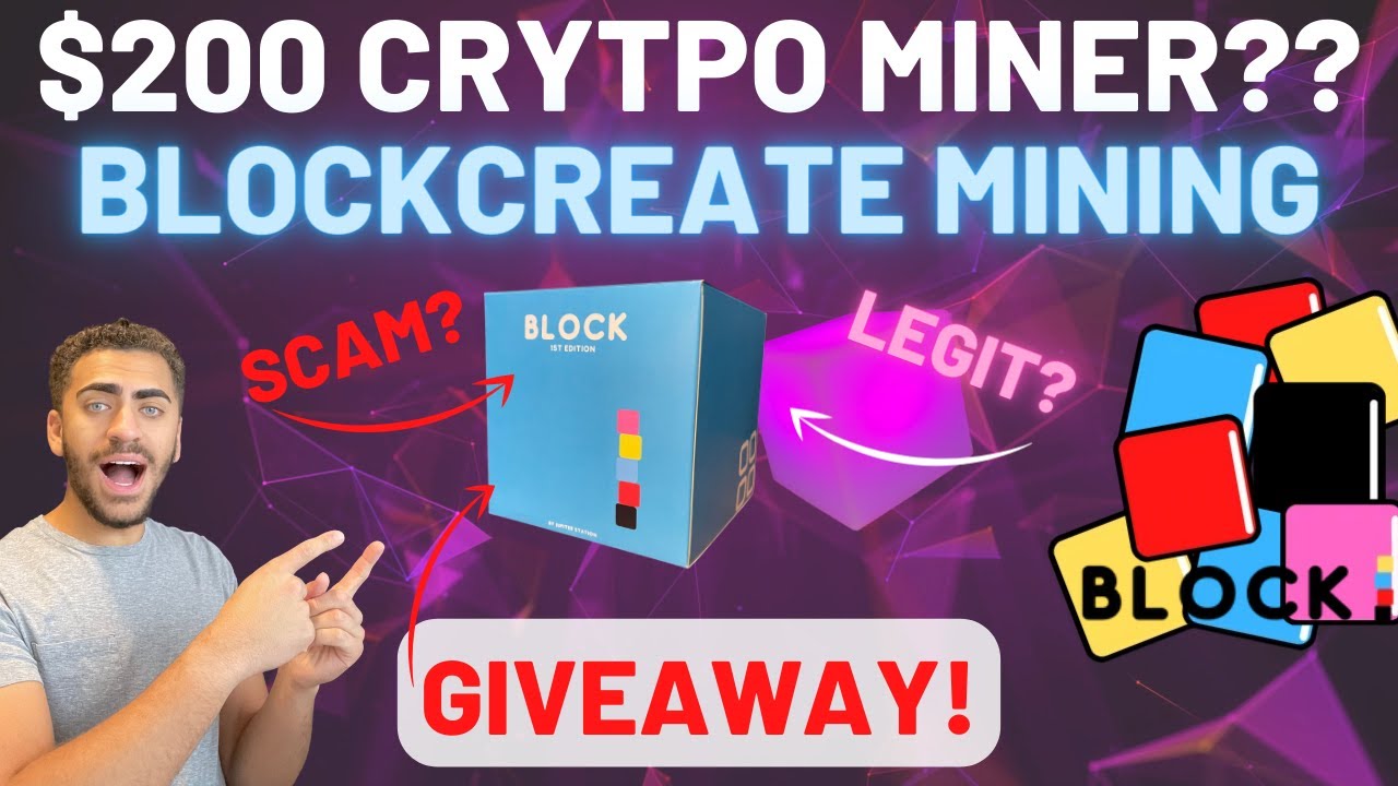 Is this $200 Blockcreate Miner Legit? Blockcreate Cryptocurrency Miner! How Blockcreate Teams Work