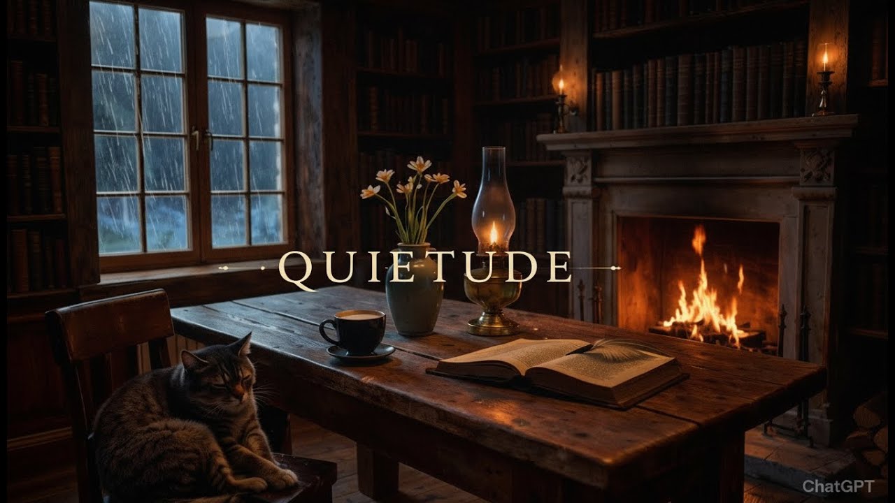 Deep Rain Sounds with Acoustic Guitar for Emotional Healing