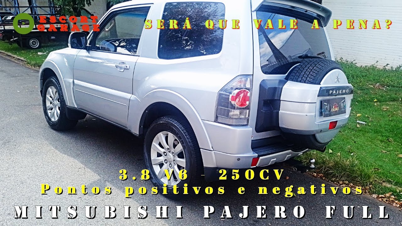 Mitsubishi Pajero Full 3.8 V6 - Gasta muito e ANDA bastante, ACELEREI. Pontos positivos e negativos.