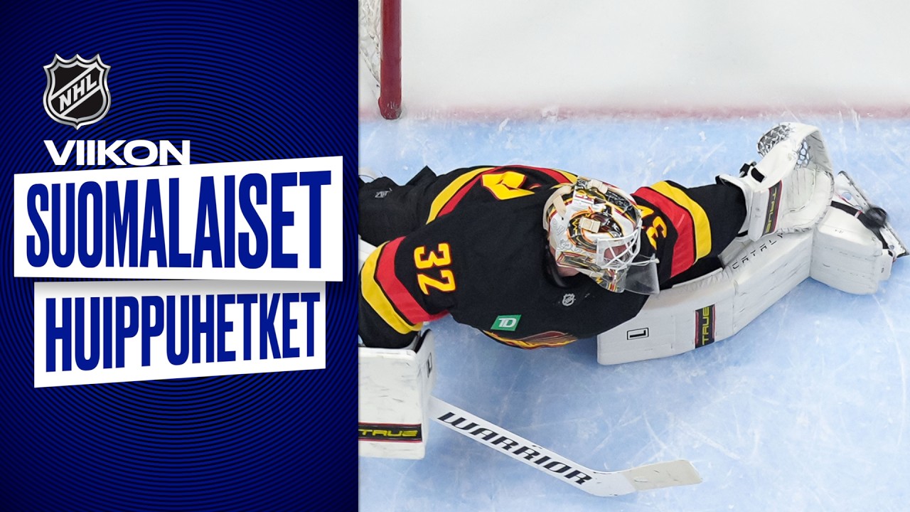 Lankinen's save of the year candidate climbs the ladder in Finnish Plays of the Week
