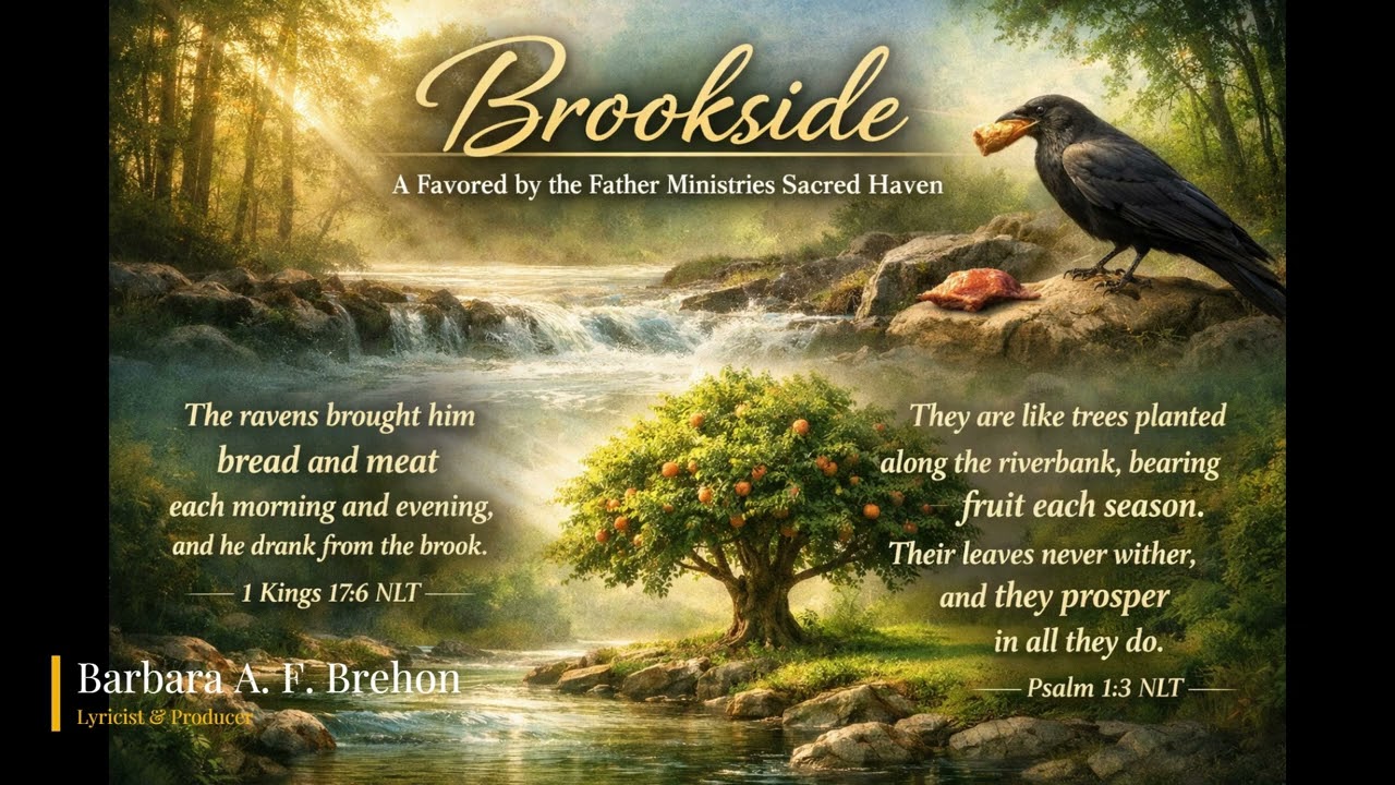 By the Brookside | A Meditative Reflection on Faithful Presence @favoredbythefatherministries