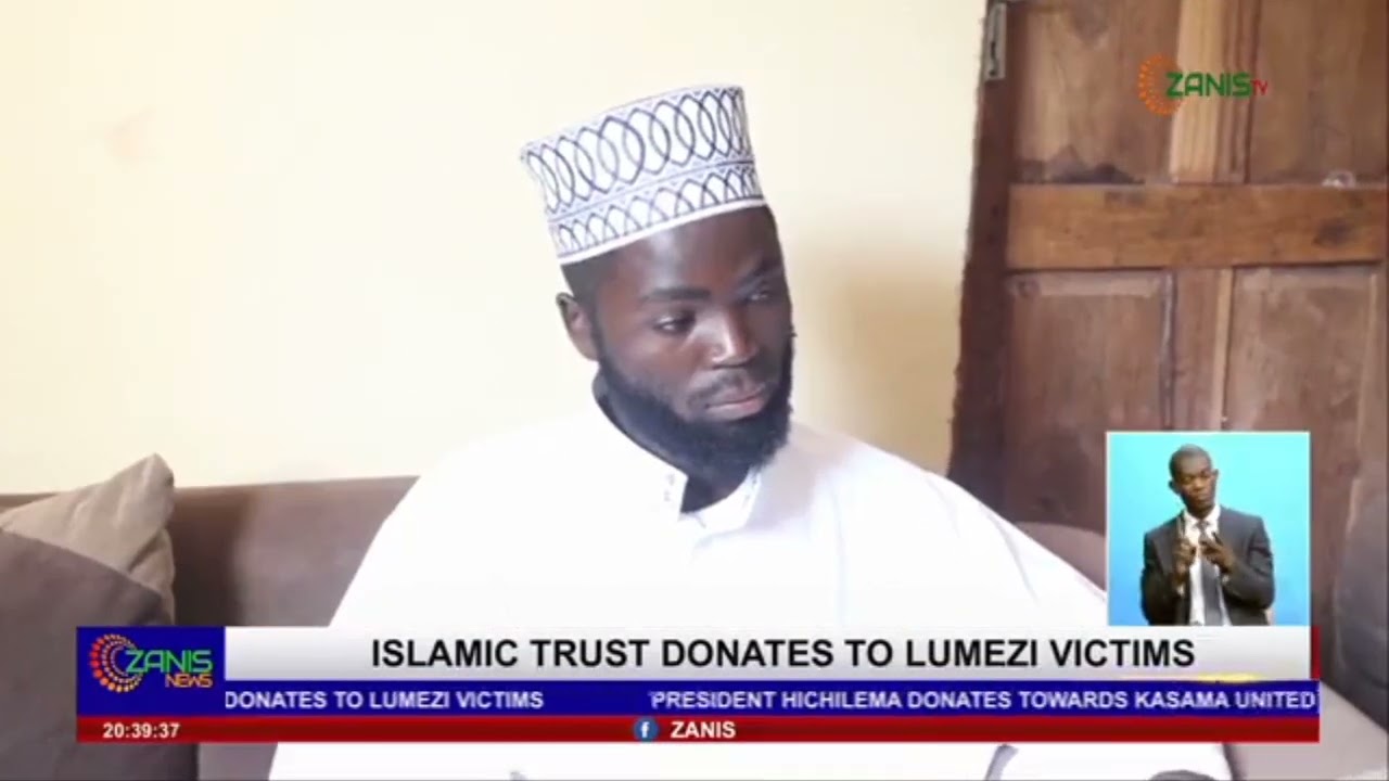 The Islamic Welfare Trust in Lundazi has donated food items to flood victims in Lumezi.