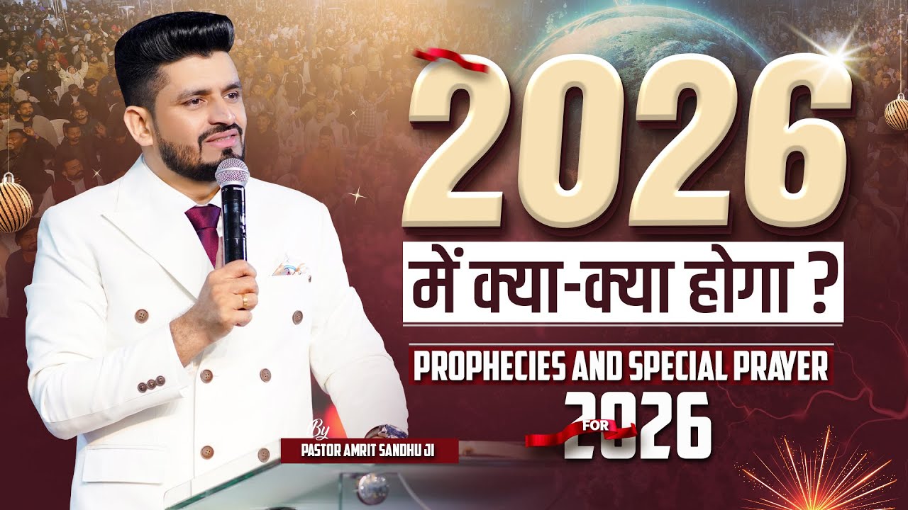 2026 में क्या-क्या होगा ? 🔥 PROPHECIES AND SPECIAL PRAYER FOR 2026 by #PastorAmritSandhuJi