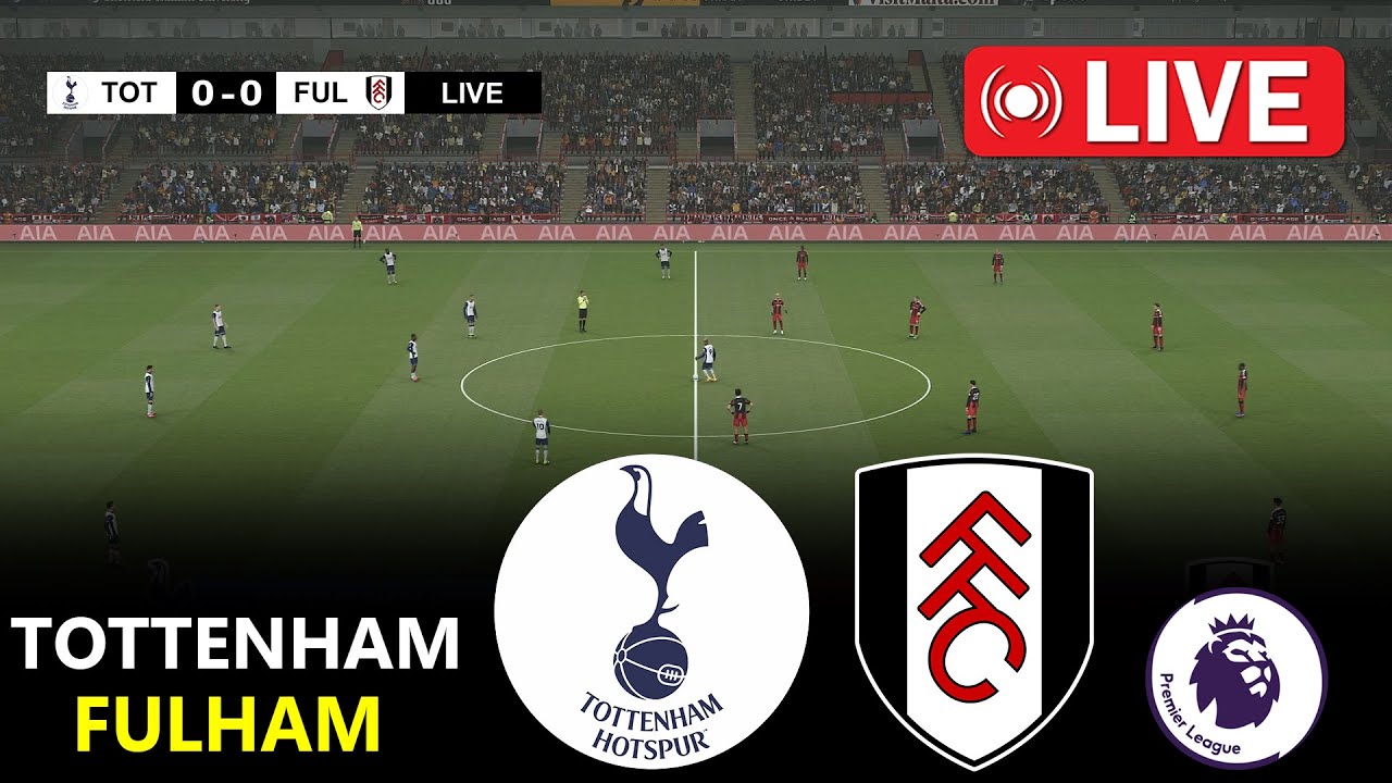 Tottenham vs Fulham | English Premier League 2025/26 | Epl Live Stream | PES 21 Simulation