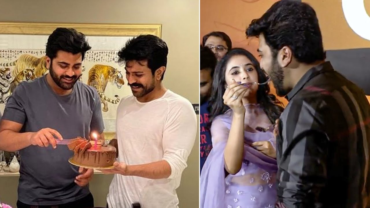 Video: Sharwanand Birthday Celebrations | Ram Charan | Sreekaram Movie Press Meet | Priyanka Mohan