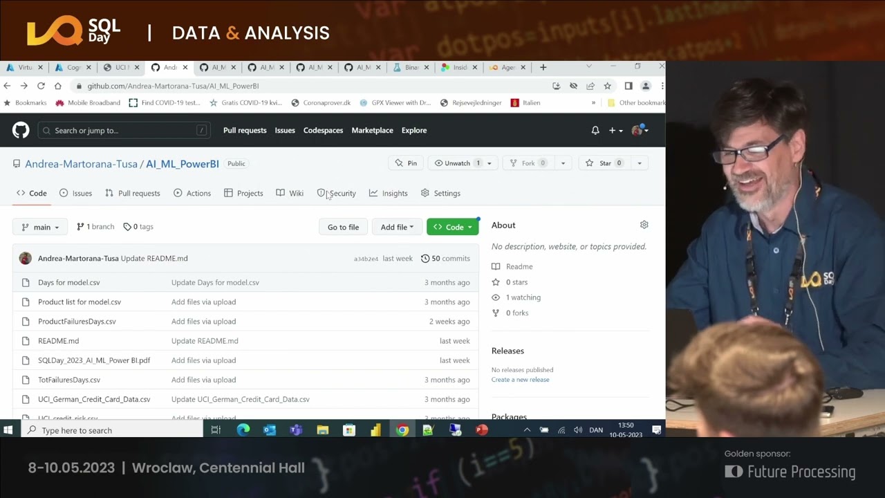 SQL Day 2023 - ARTIFICIAL INTELLIGENCE & MACHINE LEARNING IN POWER BI - Andrea Martorana Tusa