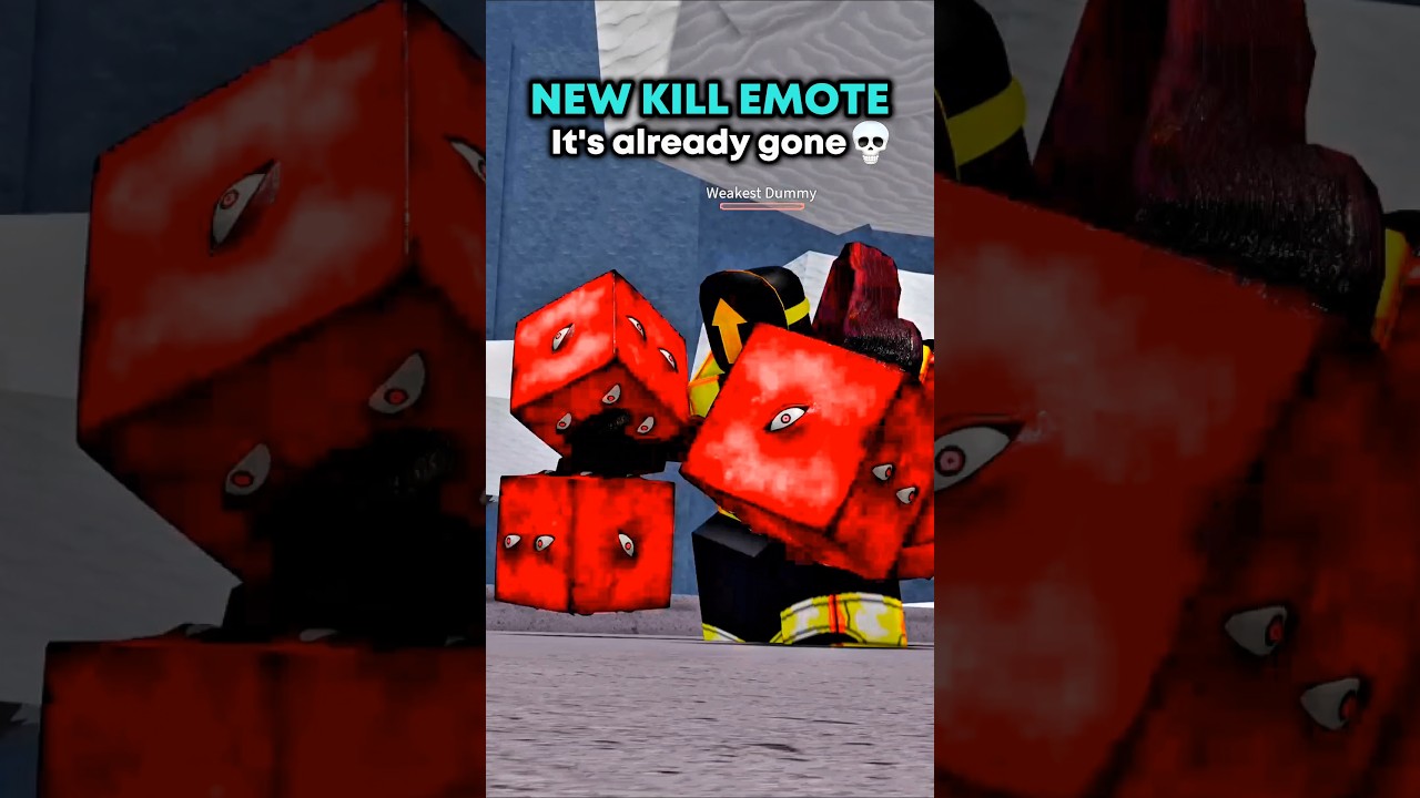 New Limited Time Kill Emote Prison Realm Eternal Seal Showcase #thestrongestbattlegrounds #tsb #tsbg
