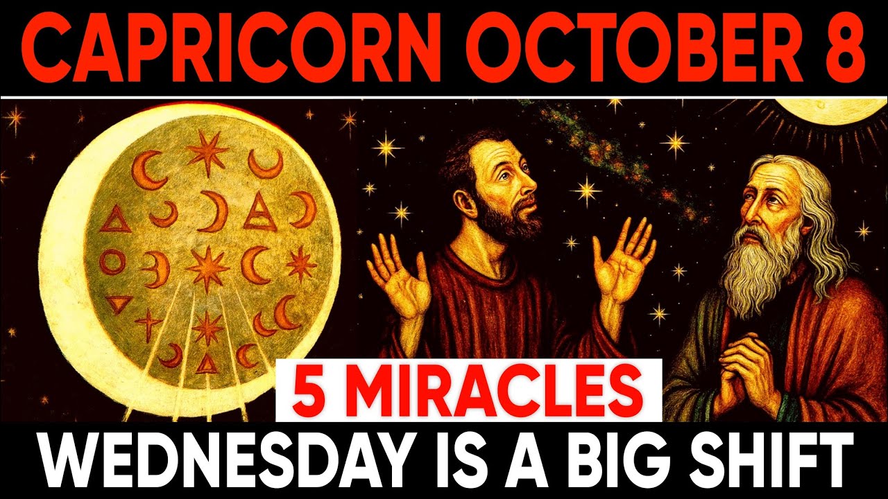 ♑ CAPRICORN — October 8,2025  5 SHOCKING MIRACLES  Will Change EVERYTHING Don’t Ignore  Cosmic Shift