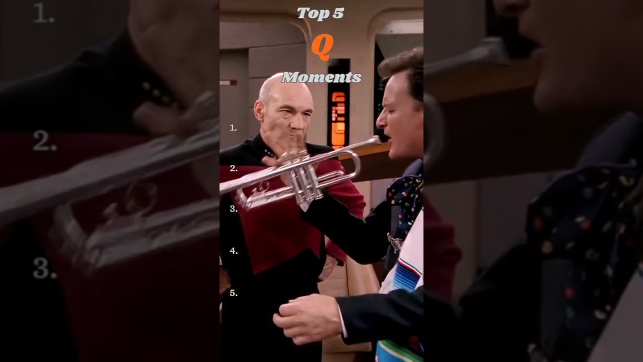 Top 5 Q Moments -  Star Trek: The Next Generation