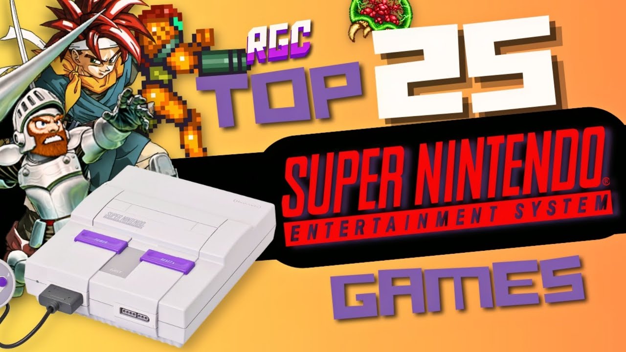 Top 25 Super Nintendo Games