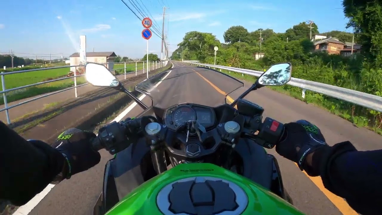 Kawasaki Ninja 400 Pure Sound | Japan Morning Ride