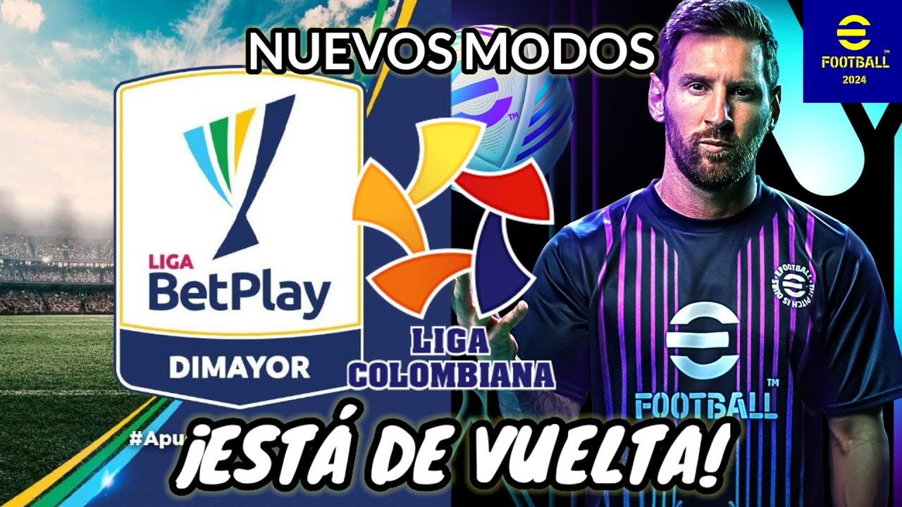 ¡TENEMOS LIGA COLOMBIANA (FAKE)! | Nueva Actualización de eFootball 2024