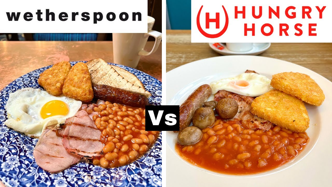 Full English Breakfast - Wetherspoons vs Hungry Horse - Who Wins?