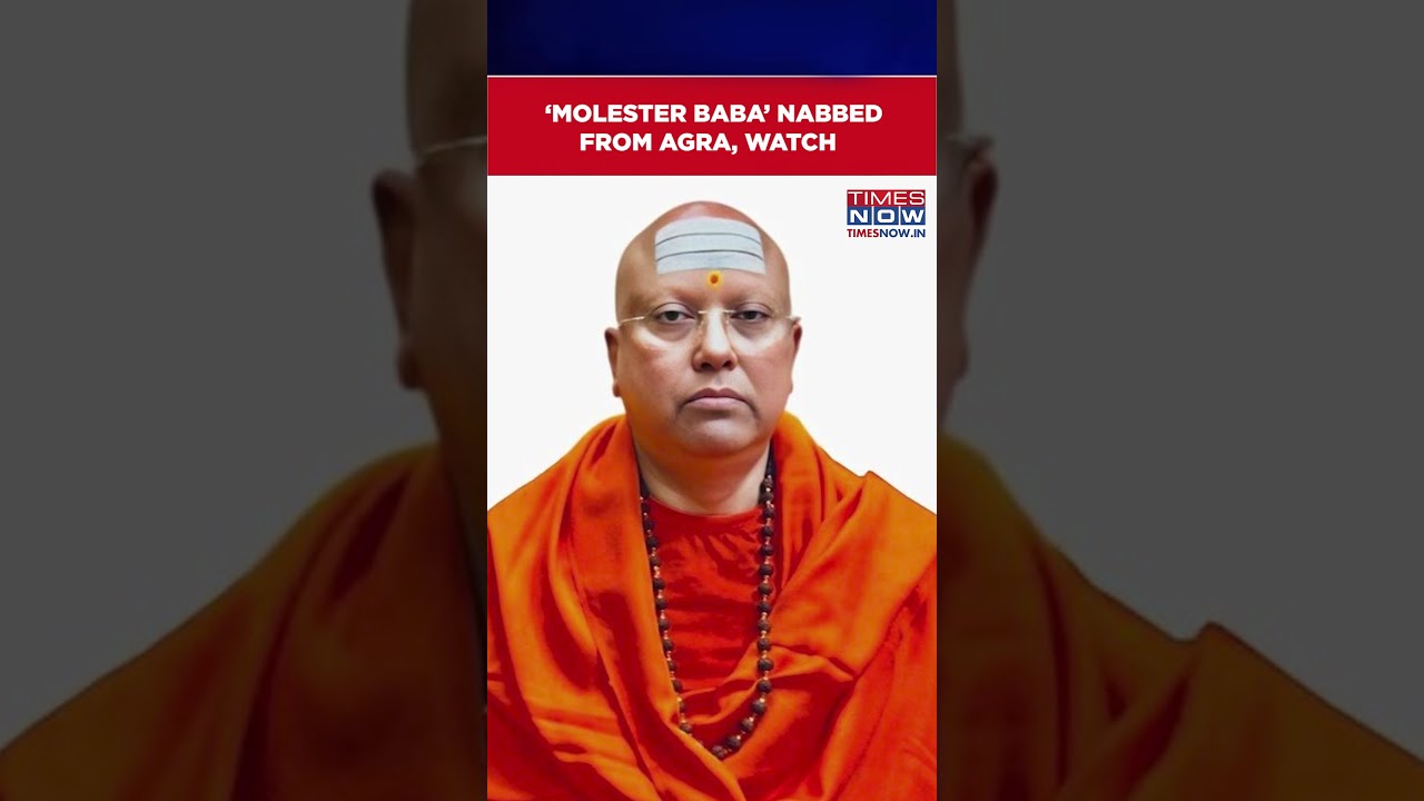 Delhi Baba Accused Of Molesting 17 Women Caught In Agra After Weeks Of Evading Arrest&nbsp;#shorts