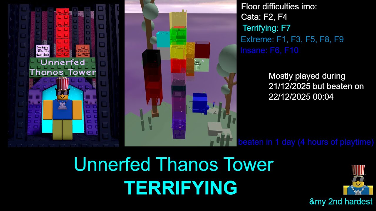 Unnerfed Thanos Tower [Strategy Showcase] - TEA