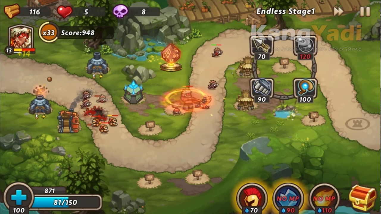 [Android Game Guide] How To Play Castle Defense 2 Endless Trials at First Battle #1