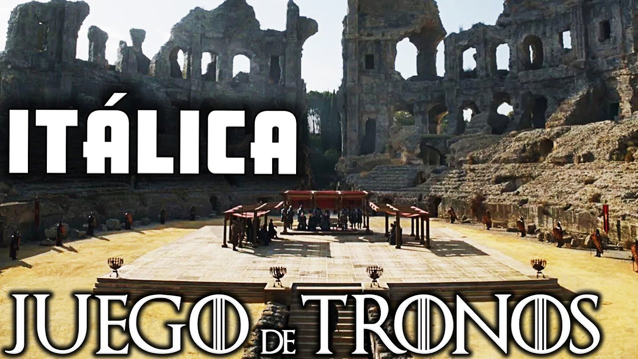🟧​ IT&Aacute;LICA 🟪​ Santiponce (Sevilla) // Turismo Juego de Tronos ⚔️​