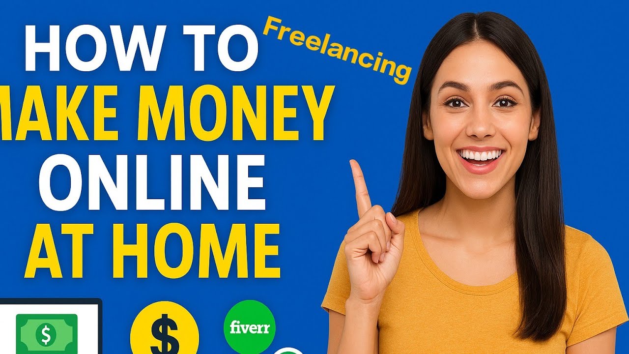 How to make money online at home | from Freelancing easy skill, apps, fb, Fiverr, Whatsapp