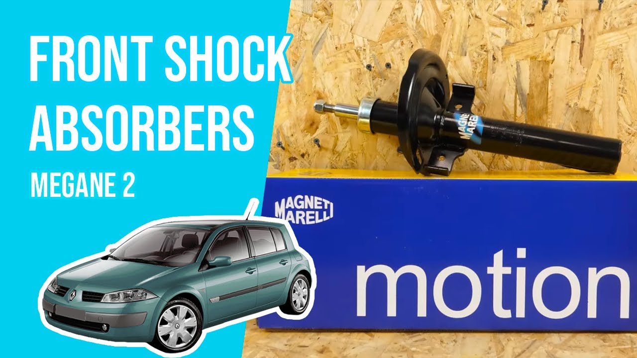 How to replace the front shock absorbers Megane mk2 ➿
