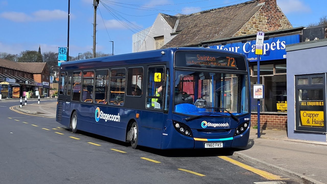 36181 YN60 FKS ADL E200 on the 72 to Swinton | Stagecoach Yorkshire