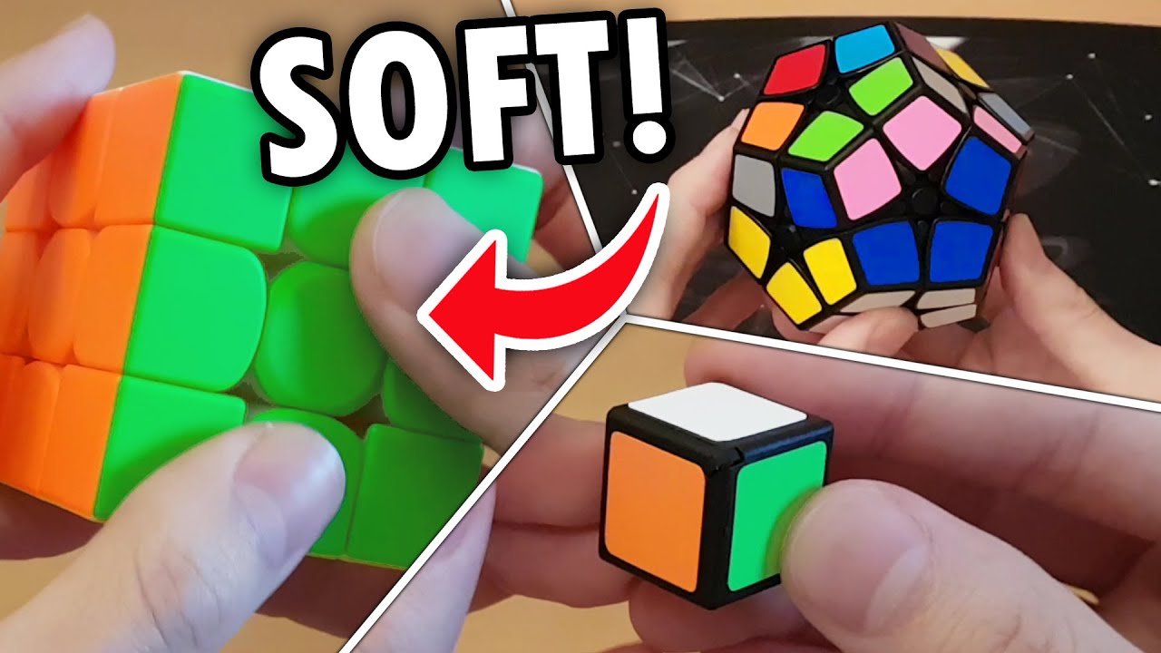 Soft Coated GAN 11 M Pro / GuHong V4 / Kilominx / 1x1x1 Cube Unboxing!