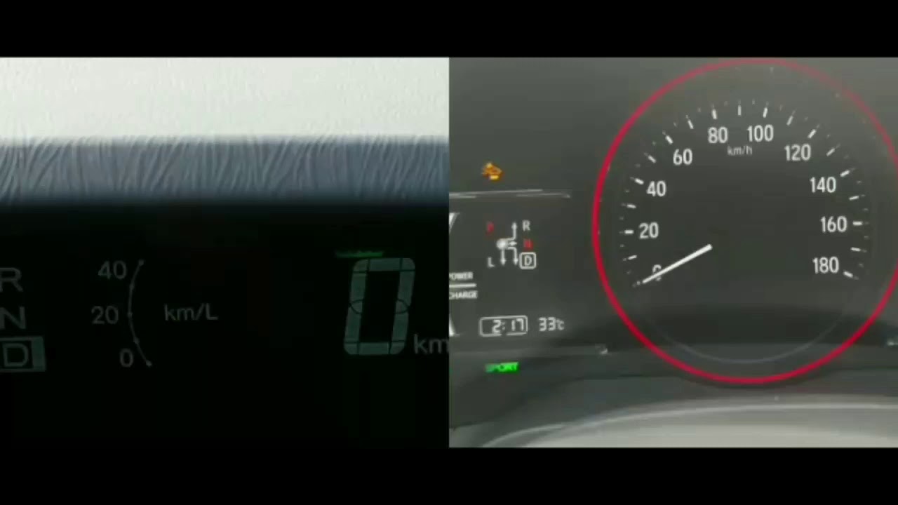 Toyota prius vs Honda Vezel Race||0 to 180 Acceleration
