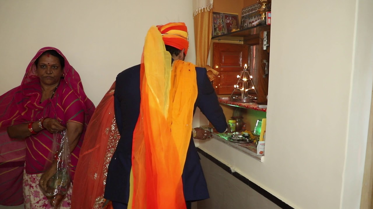 Grih pravesh | Royal Rajput Bride|  Kanish Wedding| Karishma & Manish|