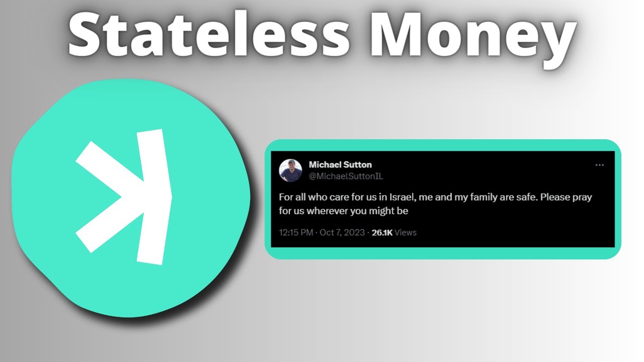 Kaspa is Stateless Money