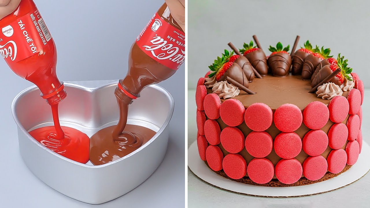🍓🍰 Best Easy Chocolate Cake Hacks | Das Befriedigendste Rezept Zum Dekorieren Von Schokoladenkuchen
