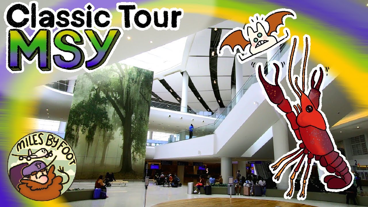 Getting Around New Orleans International Airport (MSY) - Full Airport Guide and Tour