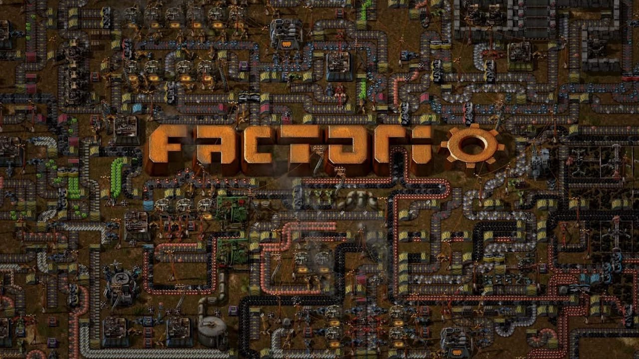 Отстраиваю железнодорожную империю в factorio