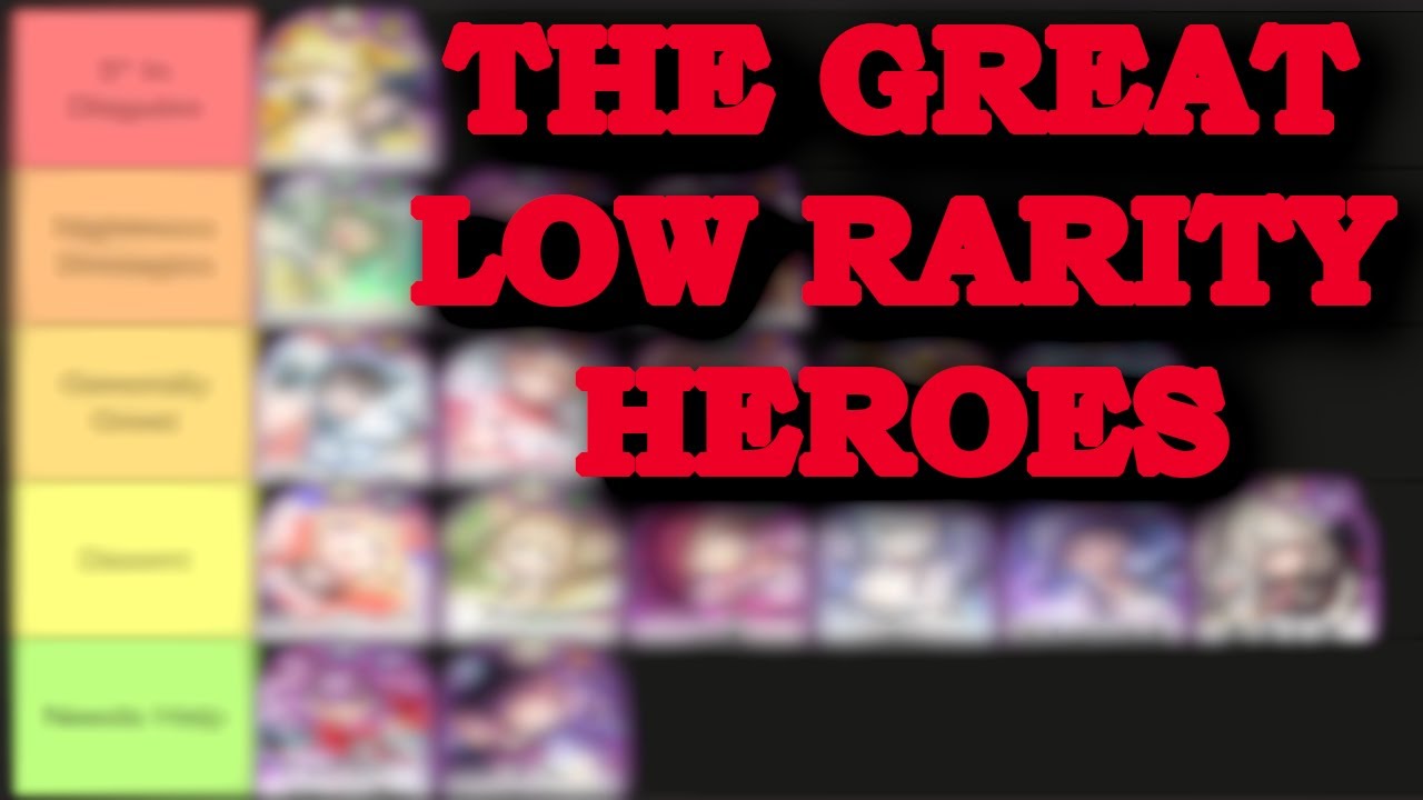 Exedra's Low Rarity Heroes | Best of 4*