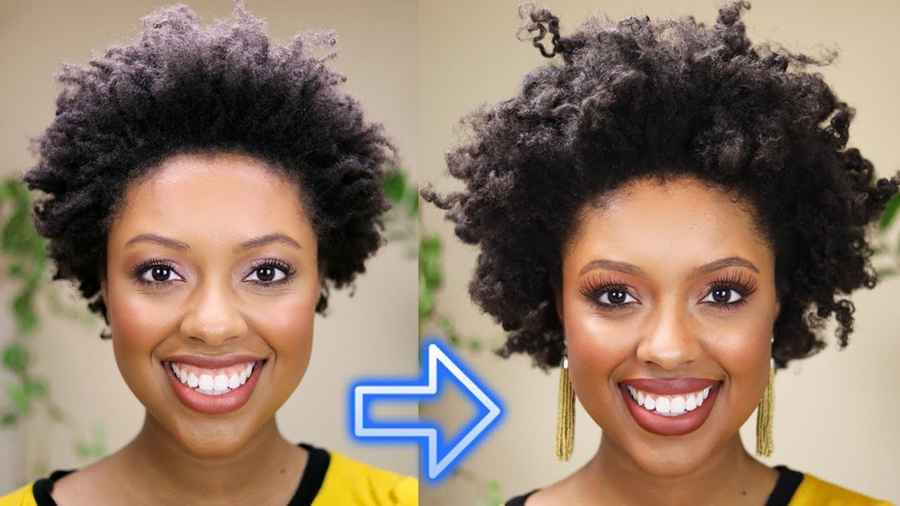 HOW TO FLUFFY TWIST OUT TUTORIAL ON 4C NATURAL HAIR