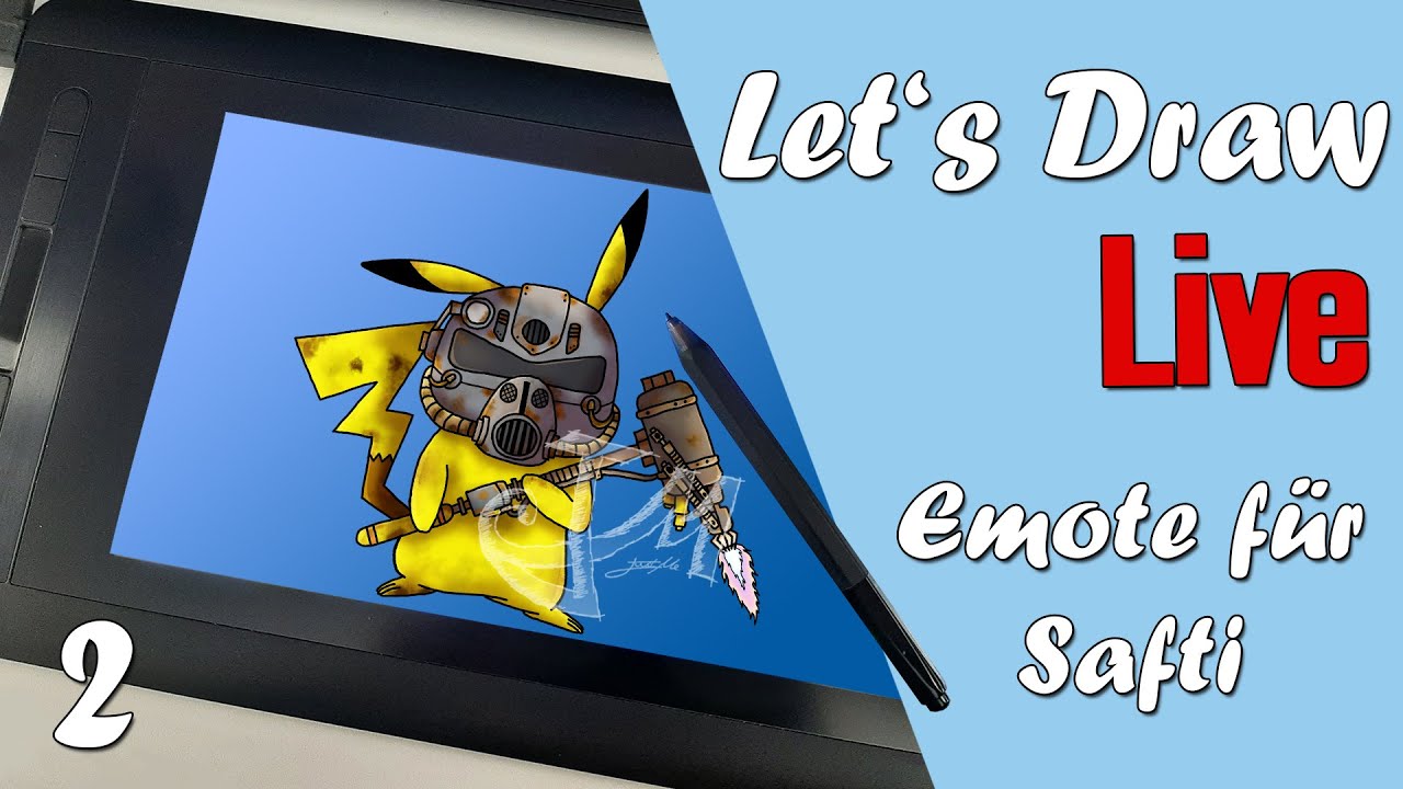 GG Emote für Safti [Let's Draw Live]
