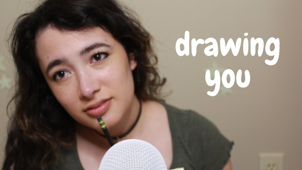 ASMR 📝 Art Student Draws You