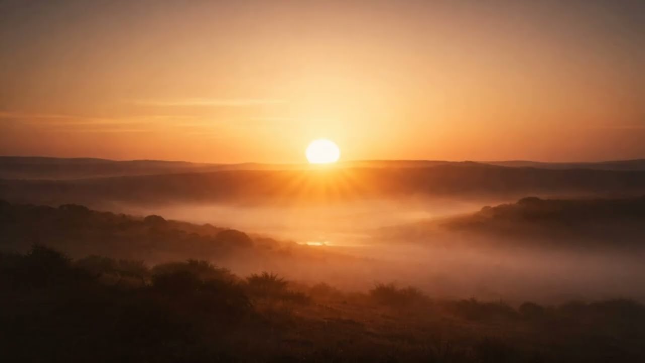 Floating Above the First Light | Smooth Electronic Ambient Soundscape for Calm Focus
