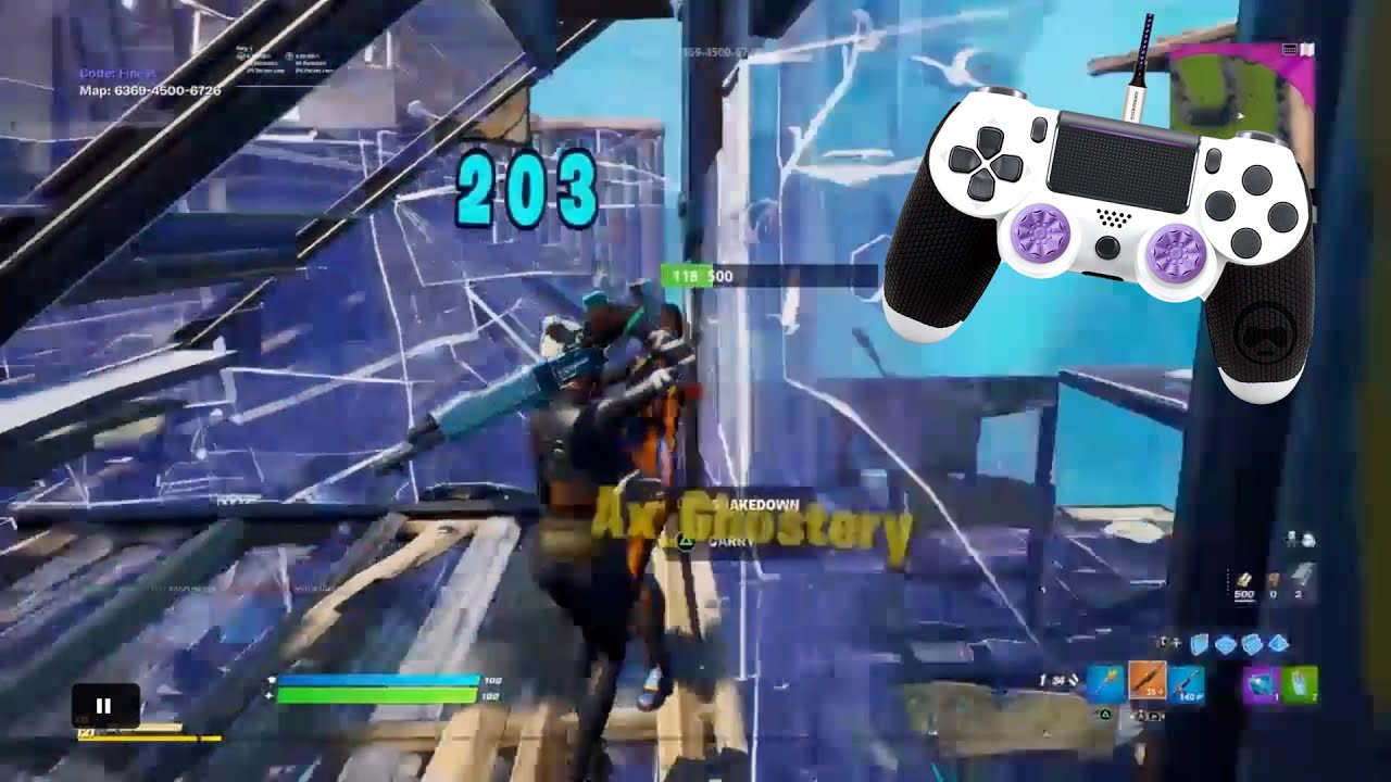 My 1 Week Fortnite Kontrol Freek Progression....