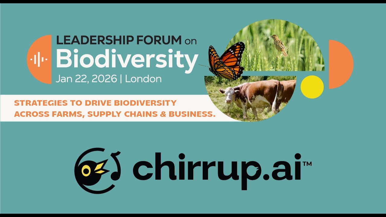 Chirrup.ai Leadership Forum on Biodiversity 2026 | Highlights