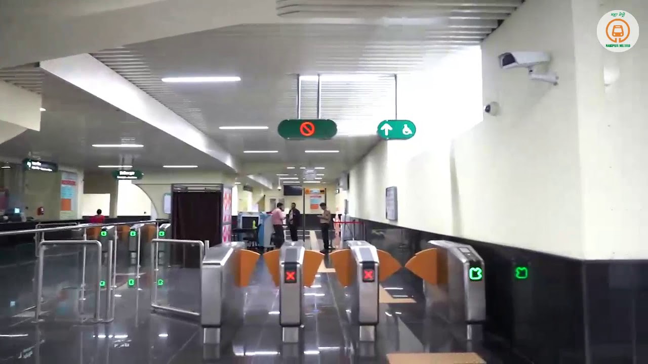 Nagpur Metro | Glimpse of Institution of Engineers metro station