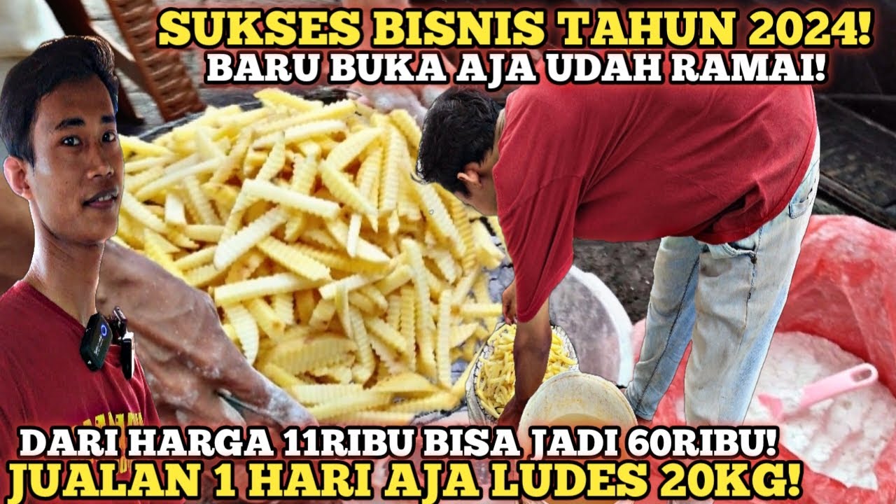 PEMUDA HEBAT! SUKSES BISNIS DI TAHUN 2024 LARIS MODAL KECIL UNTUNG BERLIPAT-LIPAT LUDES 20Kg/hr
