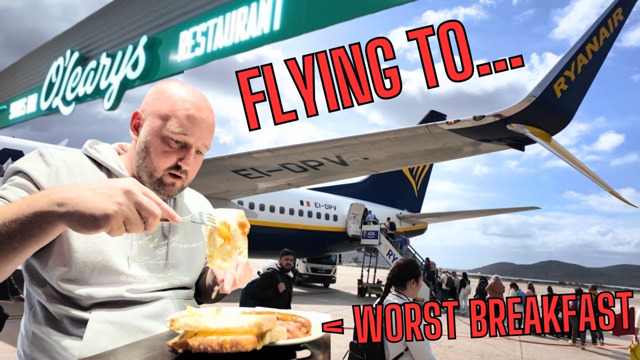 I'M NOT GOING HOME - I'm flying from IBIZA to a mystery location - DO NOT GET AN AIRPORT BREAKFAST !