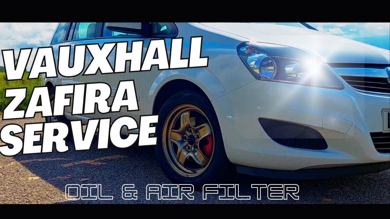 Vauxhall ZAFIRA B 1.8 - DIY Oil and Filter change - VERY EASY