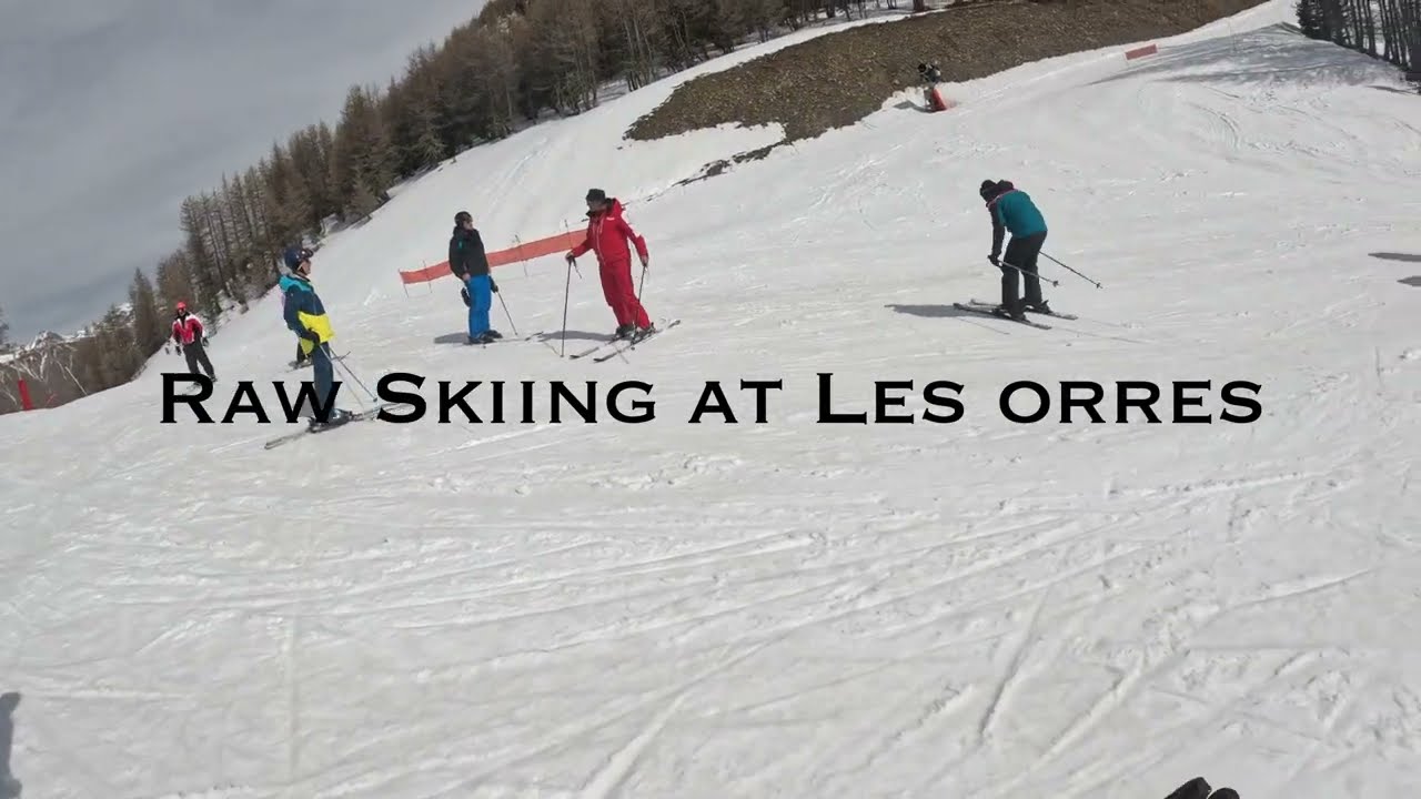 Raw Skiing at Les Orres