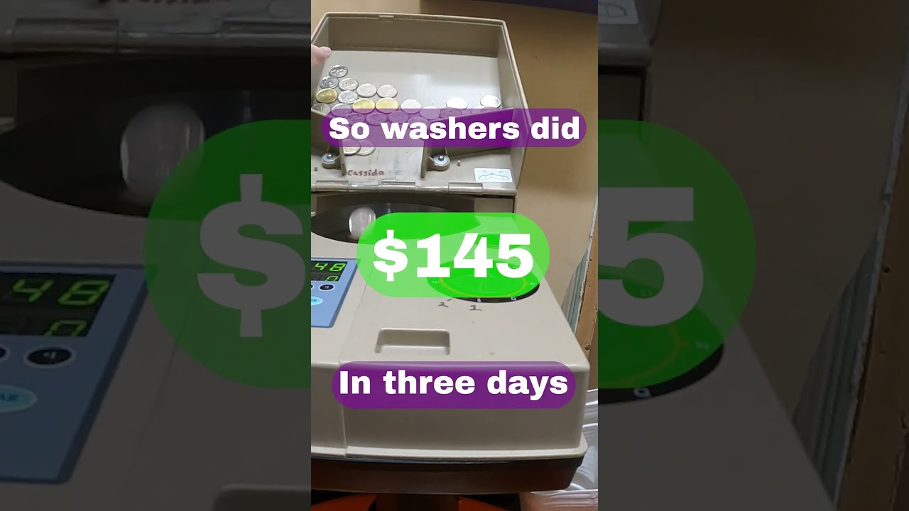 What Did My Laundromat Make in Three Days? #shorts #laundromat
