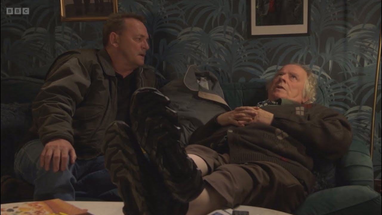 Eastenders Nigel explains to billy why he wants to watch a classic film at the cinema scene