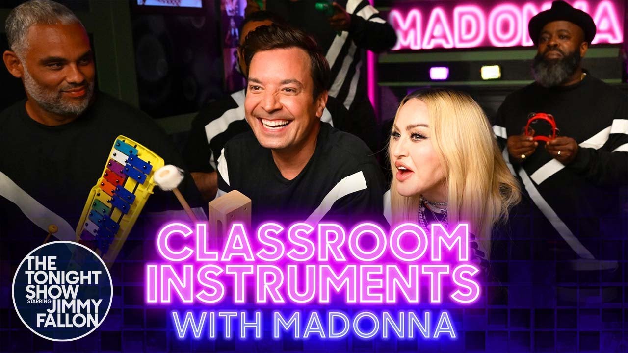 Madonna, Jimmy Fallon and The Roots Sing 