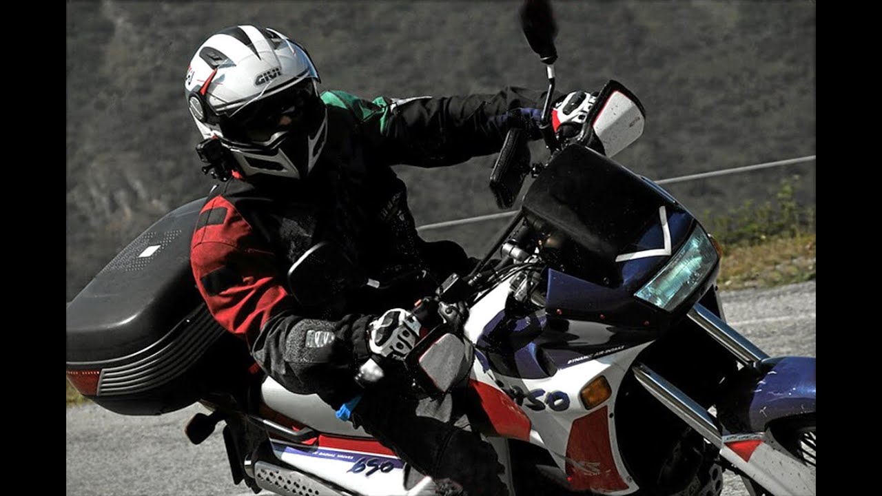 Lago di Monastero - Aprilia Pegaso 650 GA 1992 (8 Settembre 2018)