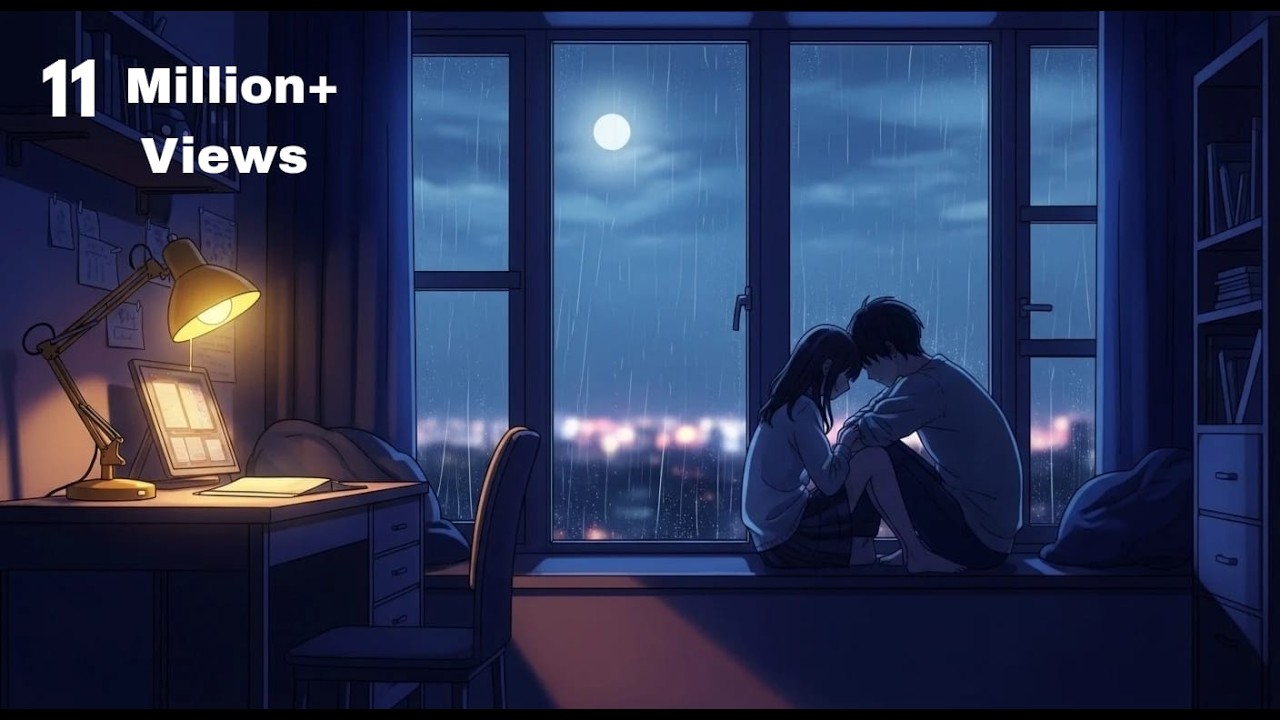 Late Night Love Lofi Mix🌌 Peaceful Romantic Songs for Study & Sleep | Chill Night Music