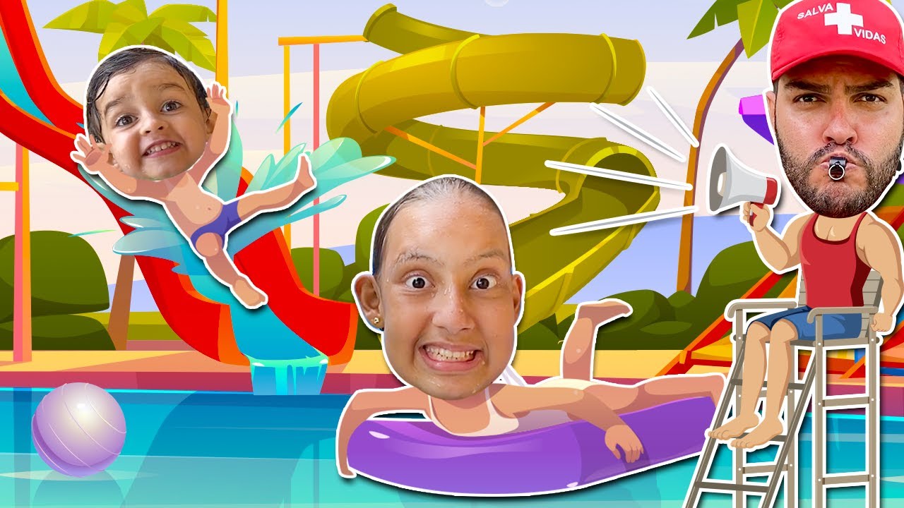 Regras de Conduta e Segurança para crianças na praia e na piscina - Família MC Divertida