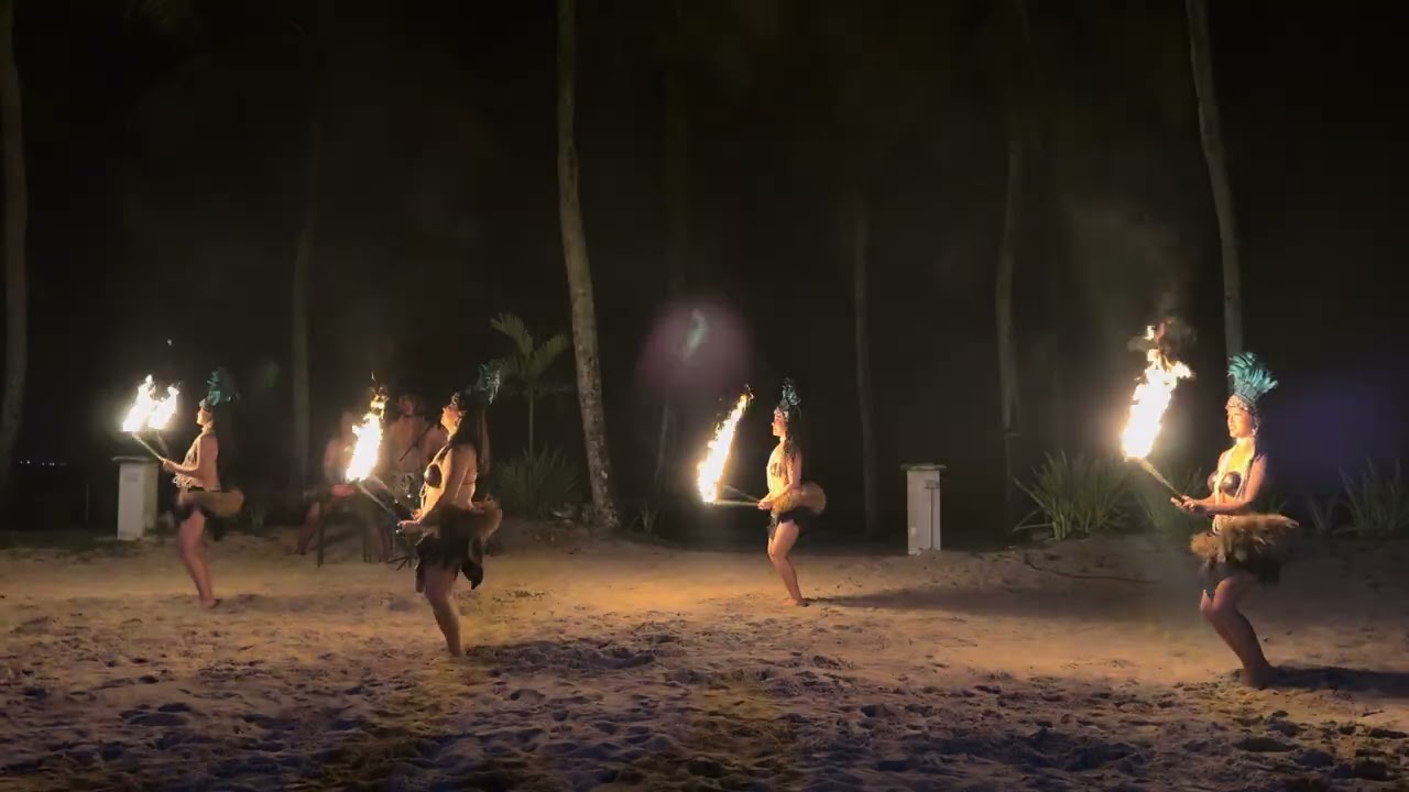 關島日航酒店的火舞秀表演 Part.1 🇬🇺